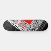 Moskau-Brett Skateboard (Horizontal)