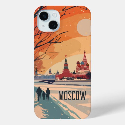 Moskau Case-Mate iPhone Hülle (Rückseite)