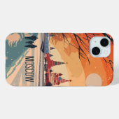 Moskau Case-Mate iPhone Hülle (Rückseite (Horizontal))