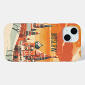 Moskau Case-Mate iPhone Hülle (Rückseite (Horizontal))