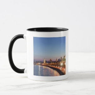 Moskau-Fluss an der Dämmerung Tasse