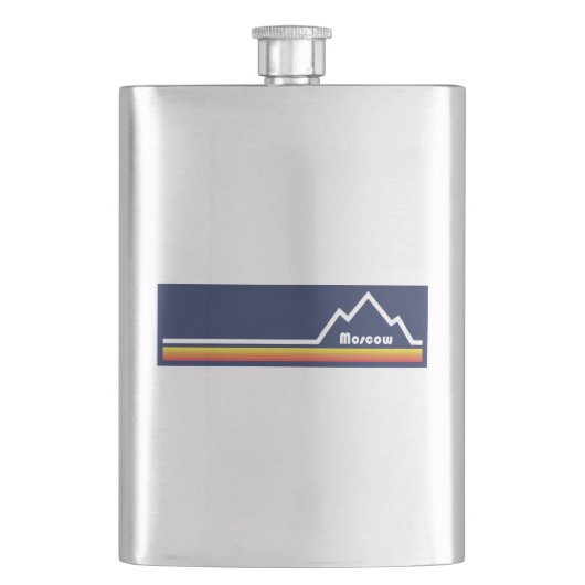 Moskau Idaho Flachmann (Vorderseite)