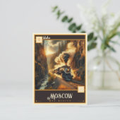 Moskau, Idaho | VINTAG Postkarte (Stehend Vorderseite)