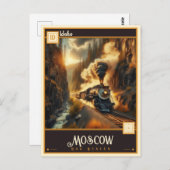 Moskau, Idaho | VINTAG Postkarte (Vorne/Hinten)