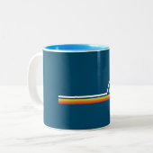 Moskau Idaho Zweifarbige Tasse (Vorderseite Links)