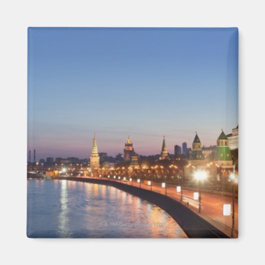Moskau in der Dusk Magnet (Vorne)