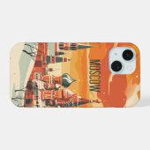 Moskau iPhone 15 Hülle (Rückseite (Horizontal))