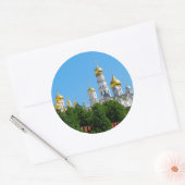 Moskau Kreml Round Sticker (Umschlag)