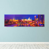 Moskau Kremlin Panorama Leinwanddruck (Insitu (Holzboden))