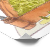 Moskau Kremlin Poster (Ecke)