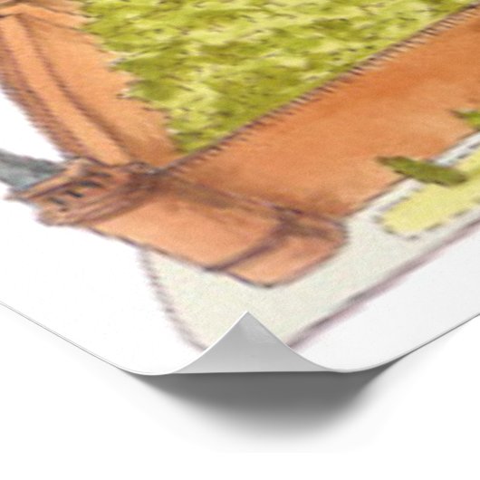 Moskau Kremlin Poster (Ecke)