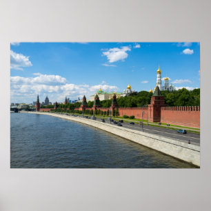 Moskau Kremlin Poster