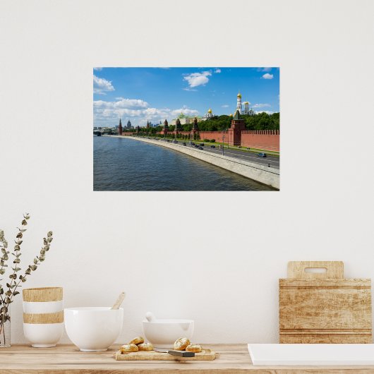 Moskau Kremlin Poster (Küche)