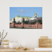Moskau Kremlin Poster (Küche)