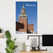 Moskau Kremlin Poster (Heimbüro)