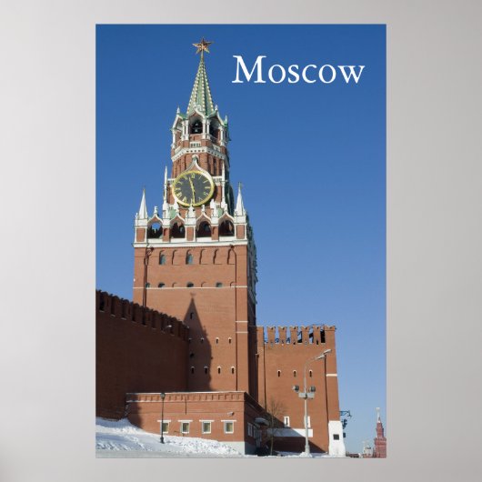 Moskau Kremlin Poster (Vorne)