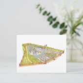 Moskau Kremlin Postkarte (Stehend Vorderseite)