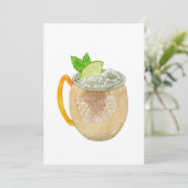 Moskau-Mauleinladungen Einladung (Stehend Vorderseite)