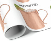 Moskau-Maultier-Kupfer-Tassen-niedrig Geschenkpapier (Rolleneckpunkt)