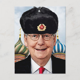 Moskau Mitch McConnell Postkarte