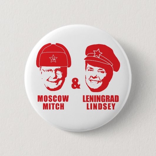Moskau Mitch und Leningrad Lindsey Button (Vorderseite)