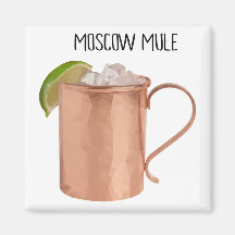 Moskau Muschel Kupfer Tasse Vodka Limon Cocktail M