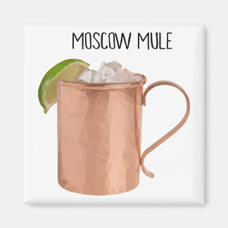 Moskau Muschel Kupfer Tasse Vodka Limon Cocktail M Magnet