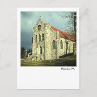 Moskau PA Postcard-Saint Catherine, Kirche Siena