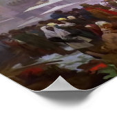 Moskau Poster (Ecke)