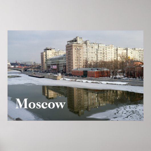 Moskau Poster (Vorne)