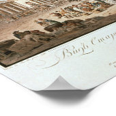 Moskau Poster (Ecke)