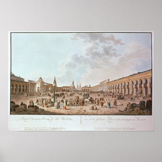 Moskau Poster (Vorne)