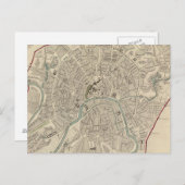 Moskau Postkarte (Vorne/Hinten)