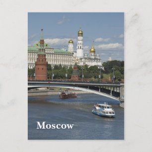 Moskau Postkarte
