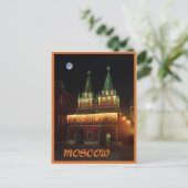 Moskau Postkarte (Stehend Vorderseite)