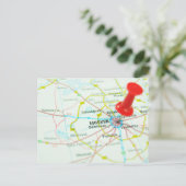 Moskau Postkarte (Stehend Vorderseite)