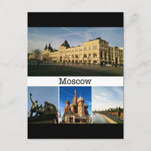 Moskau, Postkarte