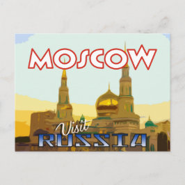 Moskau, Postkarte von Serie Besuch Russland