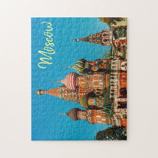 Moskau Roter Platz Russland Kreml Puzzle (Vertikal)