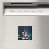 Moskau Russland Basilische Kathedrale Magnet (In Situ (Geschirrspüler))