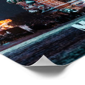 Moskau Russland Basilische Kathedrale Poster (Ecke)