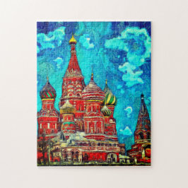 Moskau Russland Jigsaw II Puzzle