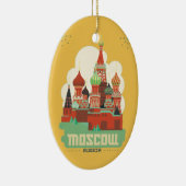 Moskau Russland Keramikornament (Rechts)