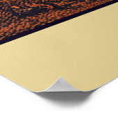 Moskau, Russland Vintage Travel Poster (Ecke)