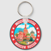 Moskau Schlüsselanhänger (Vorderseite)