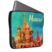 Moskau St Basil's Cathedral Computer Laptop-Sieb Laptopschutzhülle (Vorne Rechts)