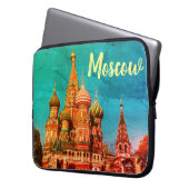 Moskau St Basil's Cathedral Computer Laptop-Sieb Laptopschutzhülle (Vorderseite Links)