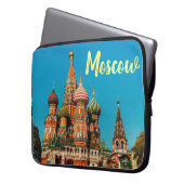 Moskau St Basil's Cathedral Computer Laptop-Sieb Laptopschutzhülle (Vorderseite Links)