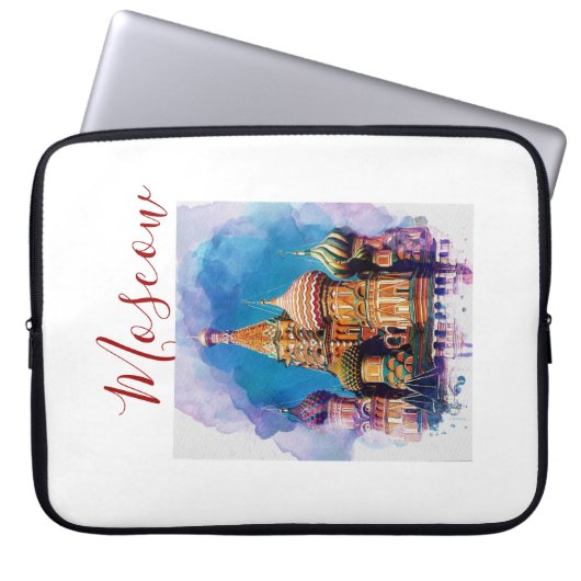 Moskau St. Basils Computer-Laptop-Sieb Laptopschutzhülle (Vorderseite)