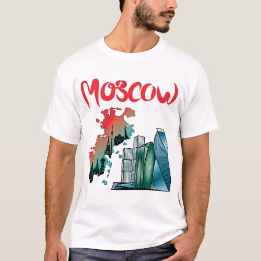 Moskau T-Shirt (Vorderseite)